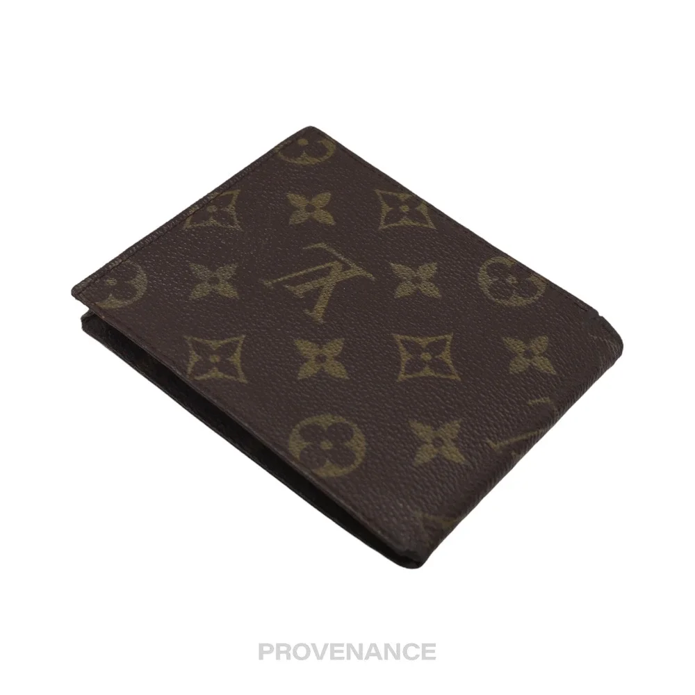 🔴 Louis Vuitton Bifold Wallet - Monogram Small 